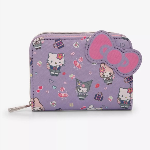 Sanrio Hello Kitty & Friends Bow Wallet - Picture 1 of 6